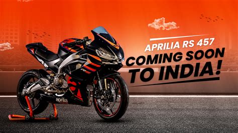 India-specific Aprilia RS 457 Supersport Bike Debuts Globally