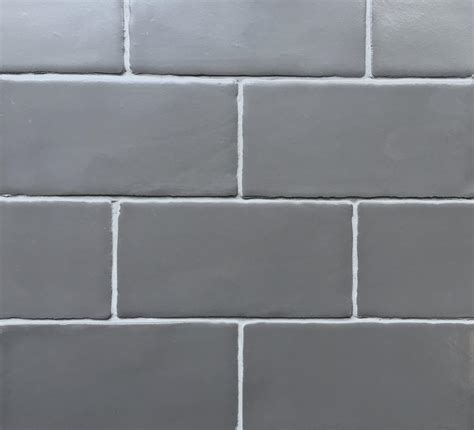 3x6 Graphite Dark Gray Matte Glazed Subway Ceramic Tile Backsplashes ...