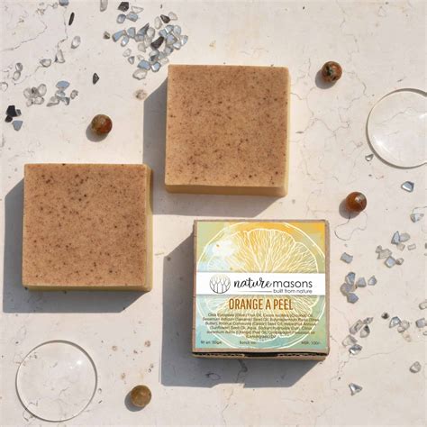 Handmade Organic Soap - Orange APeel – Nature Masons