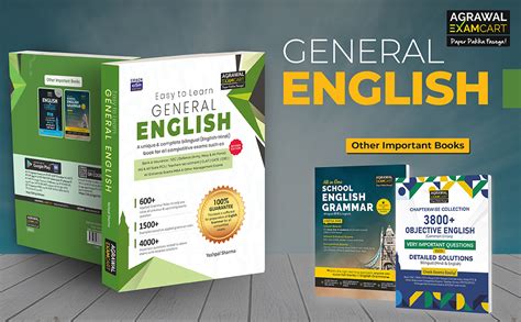 Easy to Learn General English For All Entrance Examination | Yashpal ...
