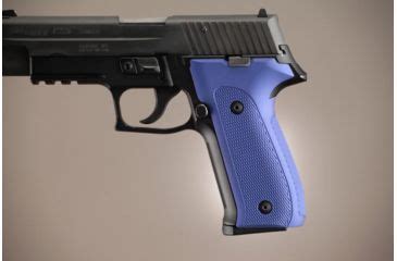 Hogue SIG Sauer P226 Handgun Grip DAK Checkered Aluminum - Matte Blue ...