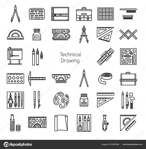 Image result for Drafting Tools Drawing