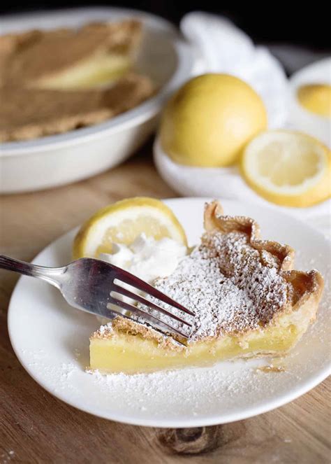 Simple Lemon Chess Pie Recipe - Southern Plate