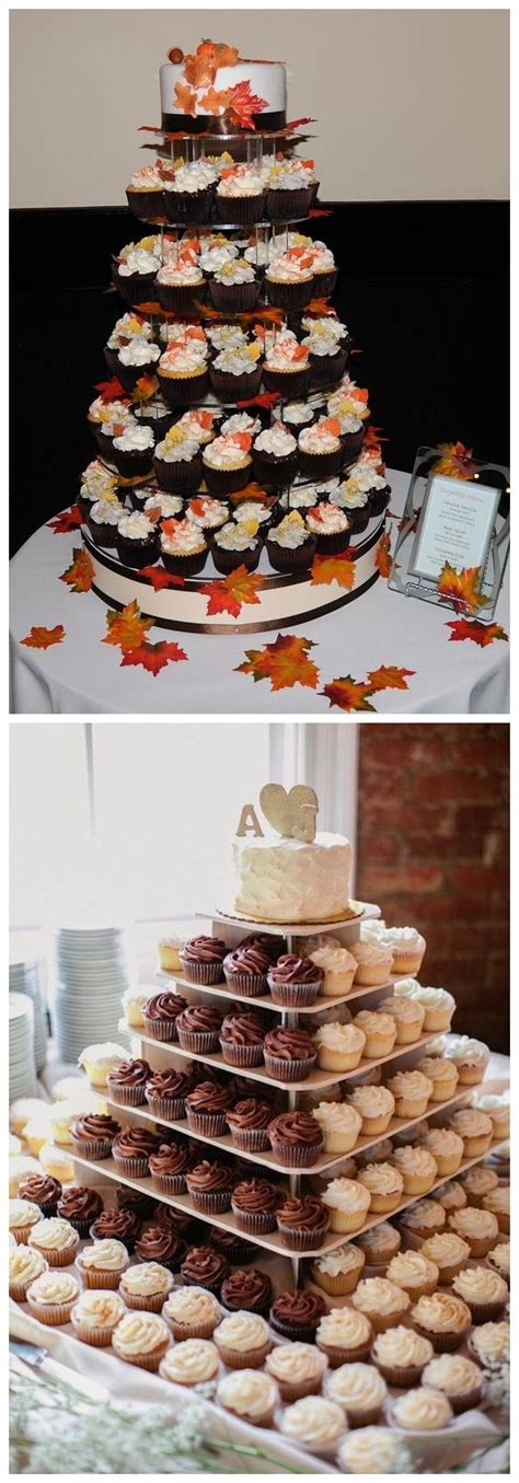 fall wedding cupcake ideas