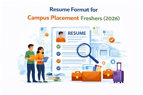 Resume Format for Campus Placement Freshers 2026