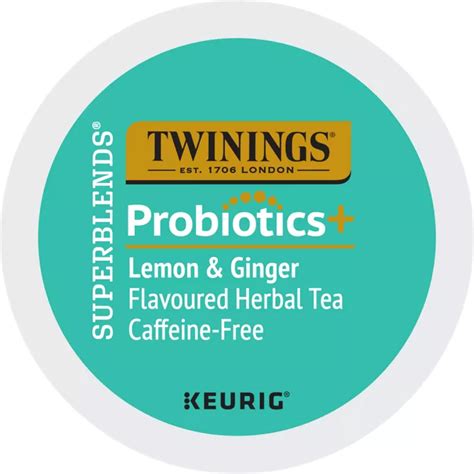 Lemon Ginger Probiotic Tea | Keurig