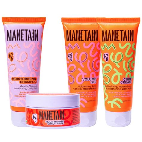 MANETAIN Washday Volume Bundle Mini Size | Moisturizing Shampoo 100ml ...
