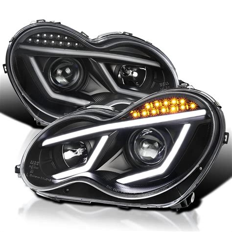 Spec-D Tuning LED Projector Headlights Black India | Ubuy
