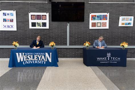 NC Wesleyan Extends Educational Opportunities to Wake Tech Employees ...