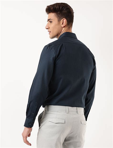 Buy Pure Cotton Textured Spread Collar Shirt at Marks & Spencer