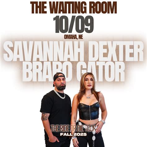 The Waiting - Just Announced! Oct. 9th - SAVANNAH DEXTER & BRABO GATOR ...