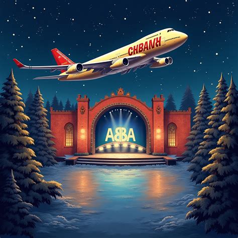 ABBA Concert Gift Card Norway to London | Stable Diffusion Online