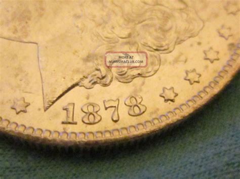 C63 1878 S Morgan Silver Dollar Coin Collectible Money