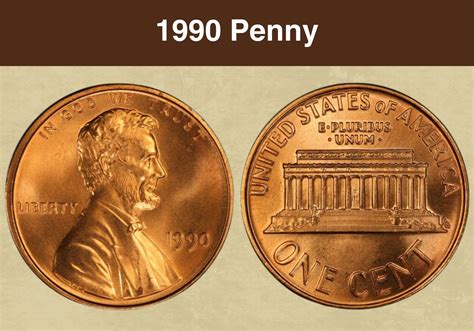 1990 Penny Coin Value (Errors List, "D", "S" & No Mint Mark Worth ...