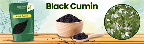 B&B Organics Black Cumin (2kg)/Traditional Spice/Kala Jeera ...