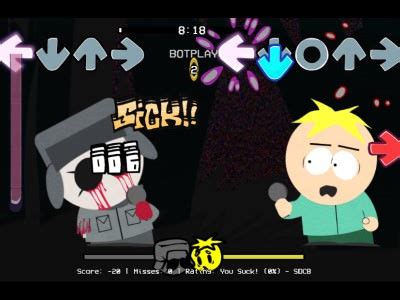 FNF: South Park Triple Trouble (Butter, Cartman, Kenny) ऑनलाइन खेलना