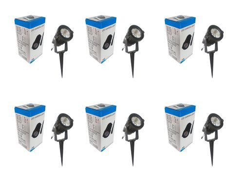 Technobeam 10 Watt Outdoor Garden Spike Light Spot Light Warm White ...
