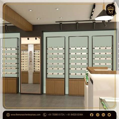 Optical Showroom Designing Interior with 3D - Interior Designing For ...