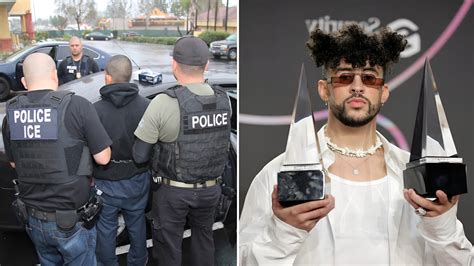 ICE Agents Arrest Puerto Rican Rapper Bad Bunny, "We Will Deport Him ...