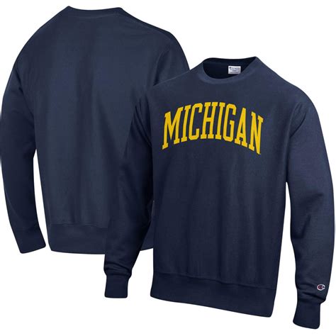 Officially Licensed NCAA Michigan Wolverines Navy Pullover Hoodie ...