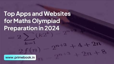 Top Apps and Websites for Maths Olympiad Preparation in 2024
