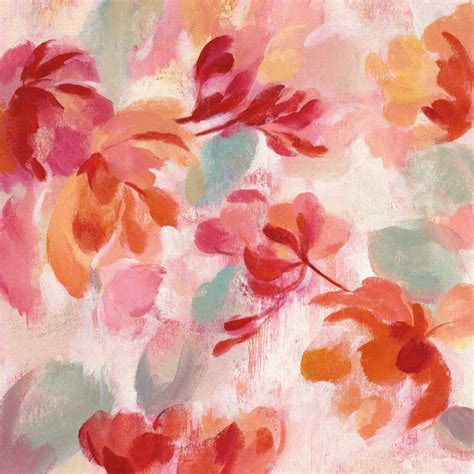 Framed Wall Art Painting Titled: Spring Galore II, by Vassileva, Silvia ...