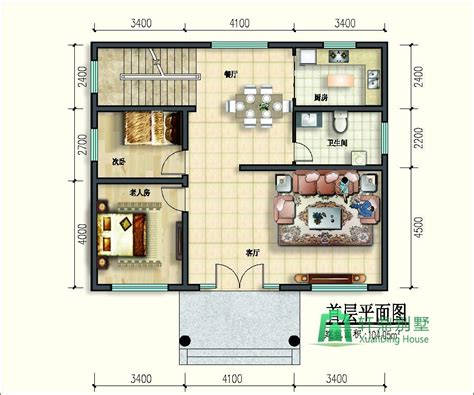 受欢迎的8款农村小户型自建房民宅设计，主体造价33万内_盖房知识_图纸之家