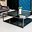 Image result for Square Glass and Metal Coffee Table