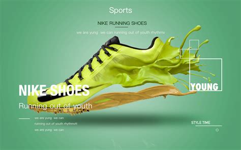 耐克运动鞋创意广告|平面|品牌|虓虖 - 临摹作品 - 站酷 (ZCOOL)