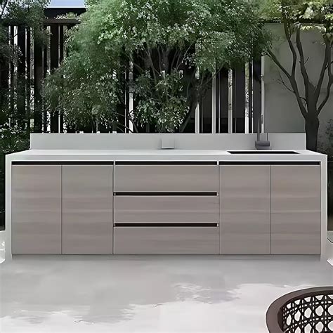 Amazon.com: High QLO Outdoor Laundry Utility Sink Cabinet with Gray ...