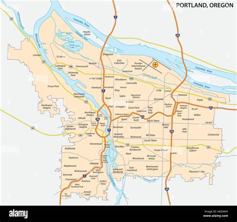 Portland Oregon Suburbs Map: Portland Oregon City Map – QTOY
