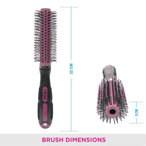 VEGA ROUND HAIR BRUSH E06 RB – Beauty Corner