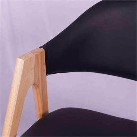 Vivid Black Restaurant Chair - Mid Size – Gharnish
