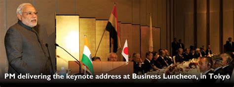 PM’s keynote address at the luncheon hosted by Nippon Kiedanren – the ...