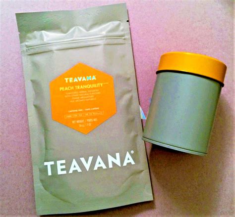 🍑🌈 🍑 NEW! 2 OZ TEAVANA PEACH TRANQUILITY HERBAL FACTORY SEALED TEA ...