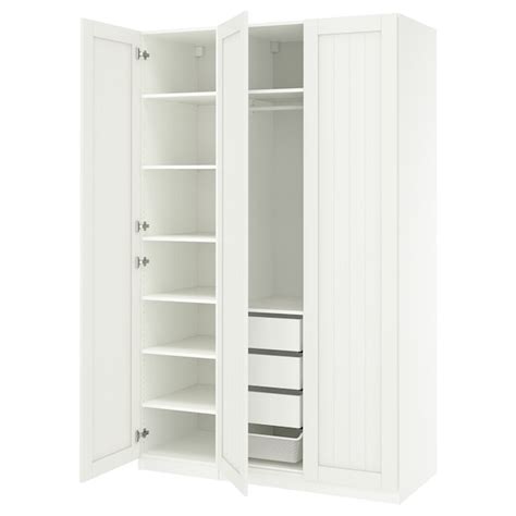 PAX / GULLABERG wardrobe combination, white/white, 150x60x236 cm ...