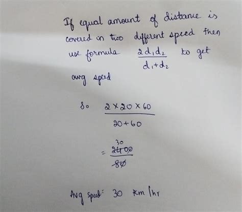 A car covers the 1 half of the distance between two places at a speed ...