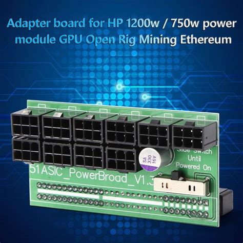 750W-1200W PSU Power Supply Breakout Board 10 Ports India | Ubuy
