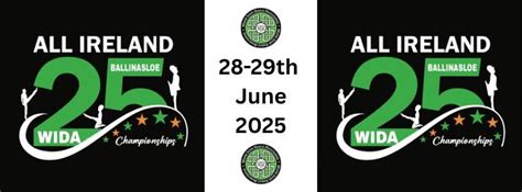 WIDA All Irelands 2025, Shearwater Hotel & Spa, Galway, 28 June to 29 ...
