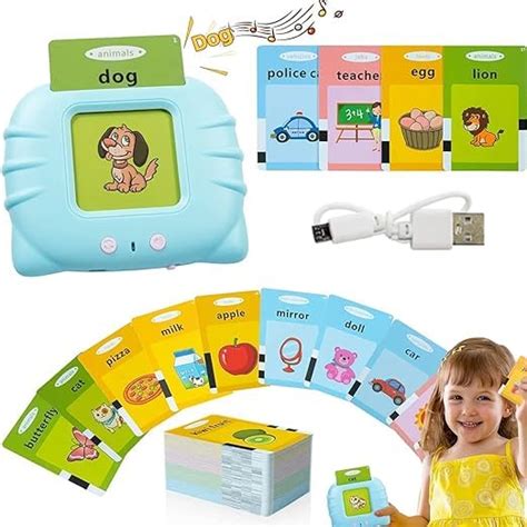Buy Talking Flash Cards Educational Learning Toys for Kids | Early ...