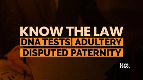 Disputed Paternity: When Can Courts Order DNA Test In Matrimonial Cases ...