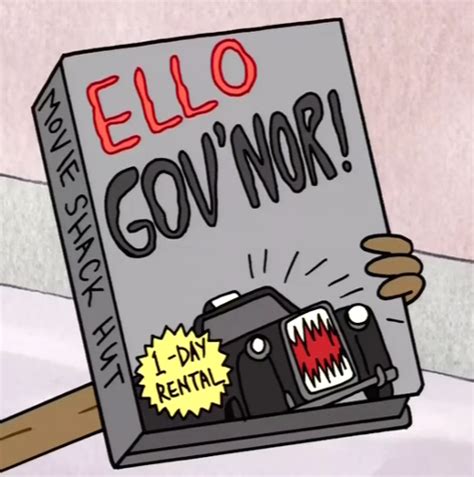 'ello Gov'nor | Regular show, Good cartoons, Cartoon network shows
