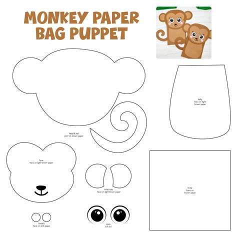 Image result for Paper Puppet Craft