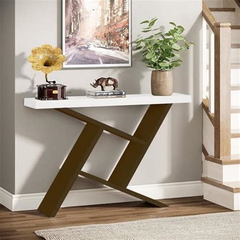 Wiqoweg Console Table-Simple And Modern Narrow Table, Dining Room Wall ...