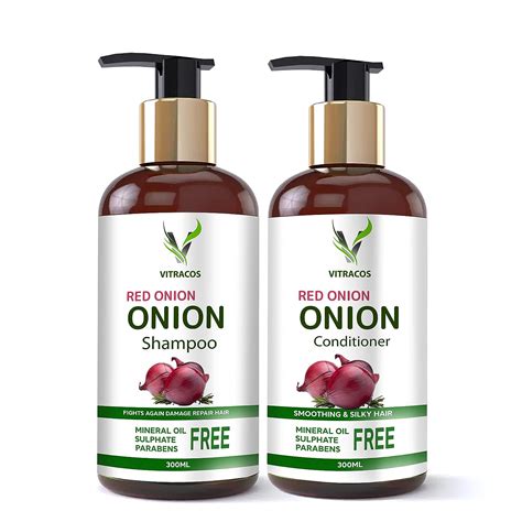 Buy vitracos Hair Care Combo Ultimate Kit Onion Shampoo for Damage ...