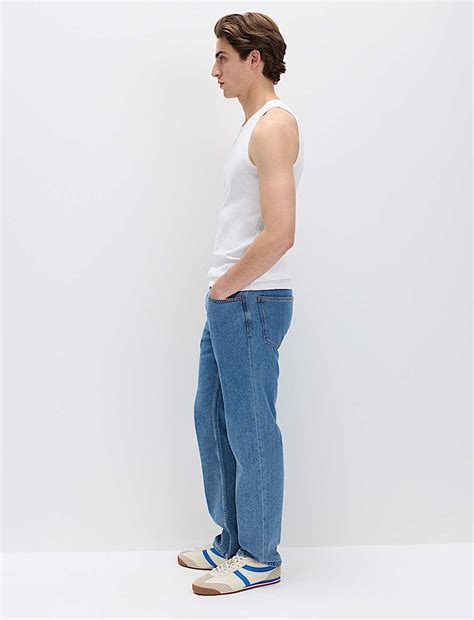 Buy 3pk Pure Cotton Sleeveless Vests at Marks & Spencer