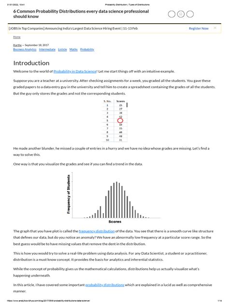List Types of Probability Distribution Function 的图像结果
