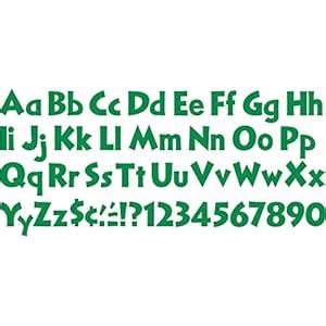 Kelly Green 4-Inch Venture Combo Ready Letters : Amazon.in: Toys & Games
