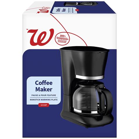 Walgreens Coffee Maker, Stainless Steel | Walgreens