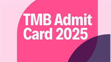 TMB Clerk Admit Card 2025 Out, Direct Link To Download Call Letter